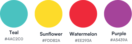 guba- colour palette